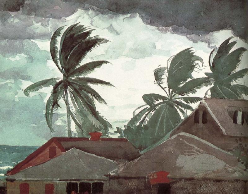 Winslow Homer Hurricane Germany oil painting art